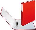 Classeur A4 2 anneaux carton maX.file protect rouge dos 4 cm