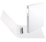 Classeur A4 2 anneaux carton maX.file protect blanc dos 4 cm