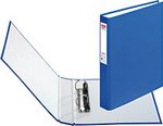 Classeur A5 2 anneaux maX.file protect dos 40 mm bleu