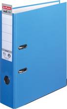 Classeur Herlitz maX.file protect dos 8cm papier intérieur et PP extérieur Bleu aqua