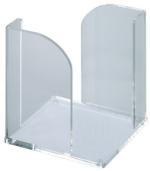 Porte-bloc Acryl transparent vide