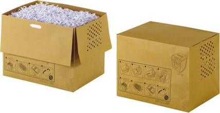 Sac poubelles 40 litres papier recylcé pour destructeurs Rexel Auto+ 300X  par 20