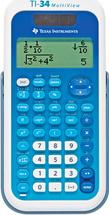 Calculatrice scientifique Texas Instruments TI-34 Multi View