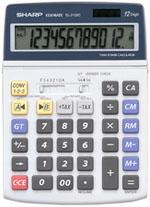 Calculatrice de bureau Sharp EL-2125C 12 chiffres