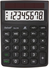 Calculatrice de bureau écologique Eco 310, noir