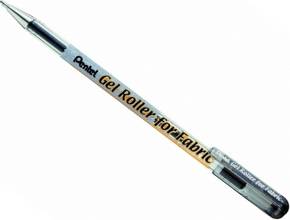 Stylo roller encre gel pour textiles BN15 noir