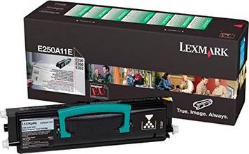 Toner Lexmark LRP e250a11e 3500 pages pour imprimante E250,E350,E352 noir