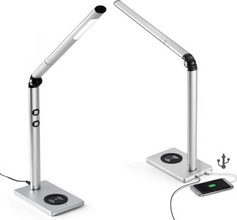 Lampe de bureau LED 7,2watt avec station de chargementsans fil