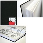 Bloc de croquis Artboock One format A5 200 pages 100g couverture noir