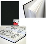 Bloc de croquis Artboock One format A4 200 pages 100g couverture noir