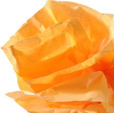 Papier de soie orange 20g rouleau 500mmx5m