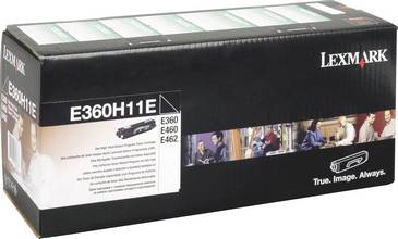 Toner Lexmark LRP E360H11E 9000 pages pour imprimante E360, E460, E462 noir