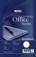 Papier à lettre Business Office A5 50 feuilles blanches lignées