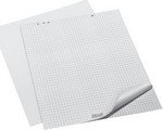 Bloc paperboard 20 feuilles 68 x99 cm recto blanc verso quadrillé 80g