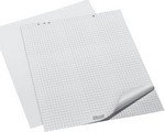 Bloc paperboard 20 feuilles 68 x99 mm blanc-quadrillé 80g recyclé