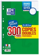 Copies doubles perforées A4 90g Seyes 300 pages, Offre Spéciale