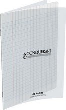 Cahier A4 21x29,7 seyes 96 pages couverture translucide PP incolore