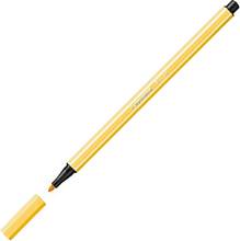 Stylos feutre Pen 68 pointe moyenne 1,0mm jaune 44