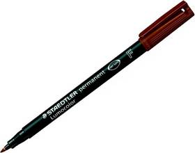 Feutre permanent Staedtler Lumocolor 318F pointe fine 0,6 mm marron