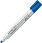 Marqueur tableau blanc Lumocolor 351 B-3 rechargeable pointe Biseautée 2-5mm Bleu