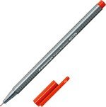 Feutre fineliner triplus 0,3mm rouge