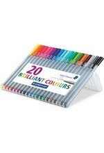 Feutre fineliner triplus 0,3mm étui de 20