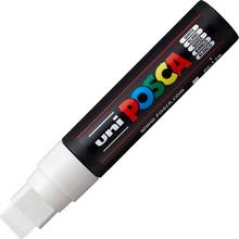 Marqueur peinture Posca PC-17K pointe biseautée extra large 15mm blanc