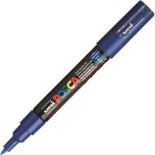 Marqueur peinture Posca PC-1MC pointe extra fine 0,7-1 mm bleu foncé