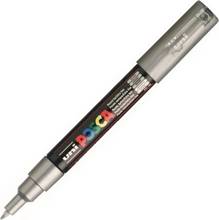 Marqueur peinture Posca PC-1MC pointe extra fine 0,7-1 mm argent