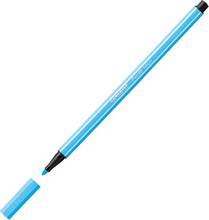 Stylos feutre Pen 68 pointe moyenne 1,0mm bleu fluo 031
