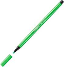 Stylos feutre Pen 68 pointe moyenne 1,0mm vert fluo 033