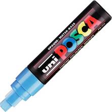 Marqueur peinture Posca PC-17K pointe biseautée extra large 15mm bleu clair