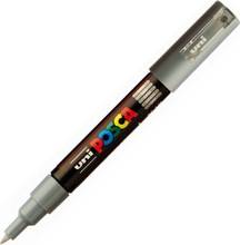 Marqueur peinture Posca PC-1MC pointe extra fine 0,7-1 mm gris