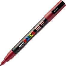 Marqueur peinture Posca PC-3M pointe conique fine 0,9-1,3mm rouge foncé