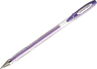 Stylo roller encre gel SIGNO Pastel UM-120AC violet