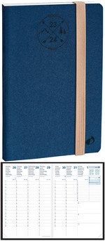 Agenda Président SD 2024/2025, 16 mois, bleu denim