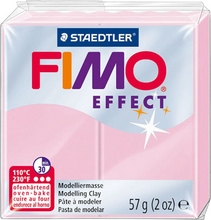 Fimo effect Pate à modeler à cuire pastel-rose 57g