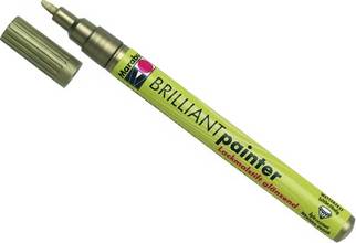 Marqueur Peinture laque Brilliant Painter pointe universelle 1-2 mm Or