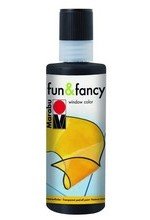 Marabu Window Color fun & fancy, 80 ml, contours noirs