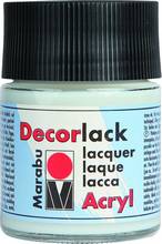 Peinture acrylique brillante Decorlack Incolore flacon 50 ml