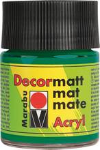 Peinture acrylique mate Decormatt vert végétal 067 flacon 50 ml