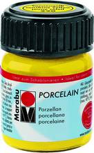 Peinture porcelaine jaune soleil flacon 15 ml