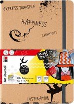 Carnet de notes croquis Art Journal A4 144 pages 180g