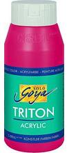 Peinture acrylique basic Solo Goya Triton flacon 750 ml magenta