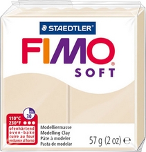 Fimo Soft Pate à modeler à cuire sahara 57 g