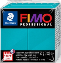 Fimo Professional Pate à modeler à cuire bleu turquoise 85g
