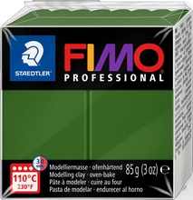 Fimo Professional Pate à modeler à cuire vert feuille 85g