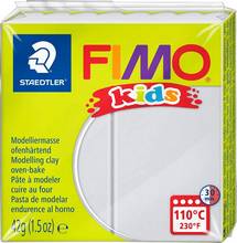 Fimo kids Pate à modeler à cuire gris clair 42g