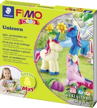Fimo kids Kit de modelage et jeux licornes niveau 3