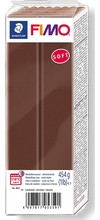 Fimo Soft pate à modeler à cuire chocolat 454 g